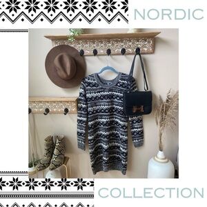 Nordic Sweater dress L
